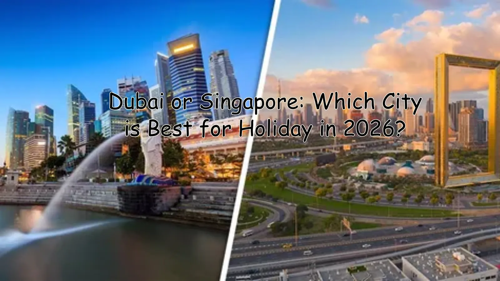 Dubai or Singapore holiday: Which City is Best in 2026?