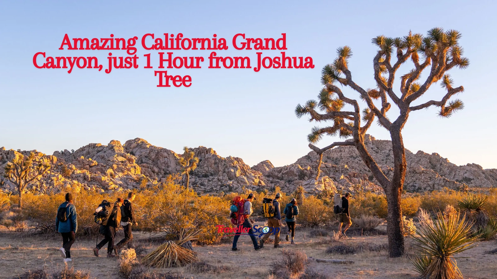 Amazing California Grand Canyon, just 1 Hour from Joshua Tree