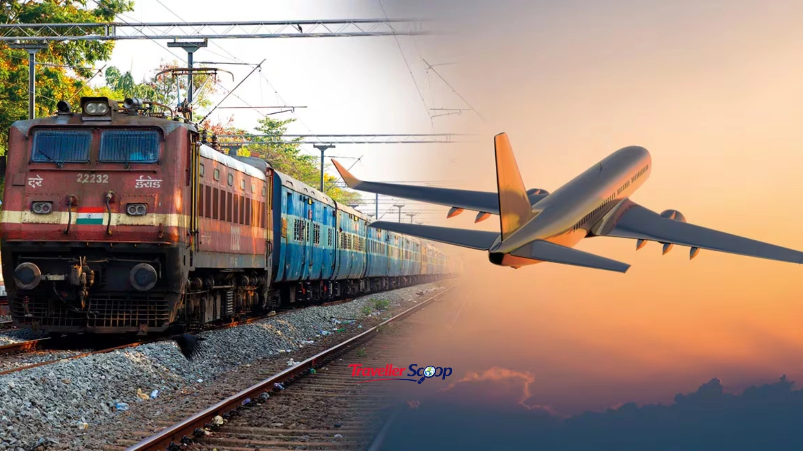 Flight Vs Train In India