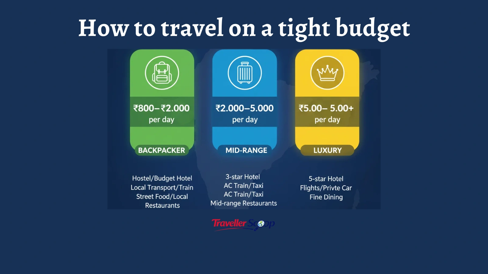 How to travel on a tight budget