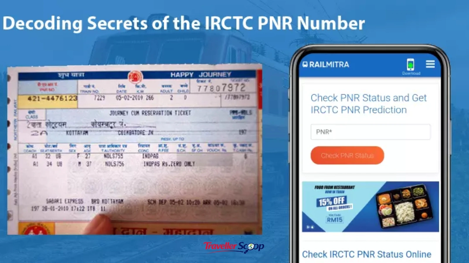 Solo woman sharing live location and PNR number before solo train journey in India Solo woman sharing live location and PNR number before solo train journey in India