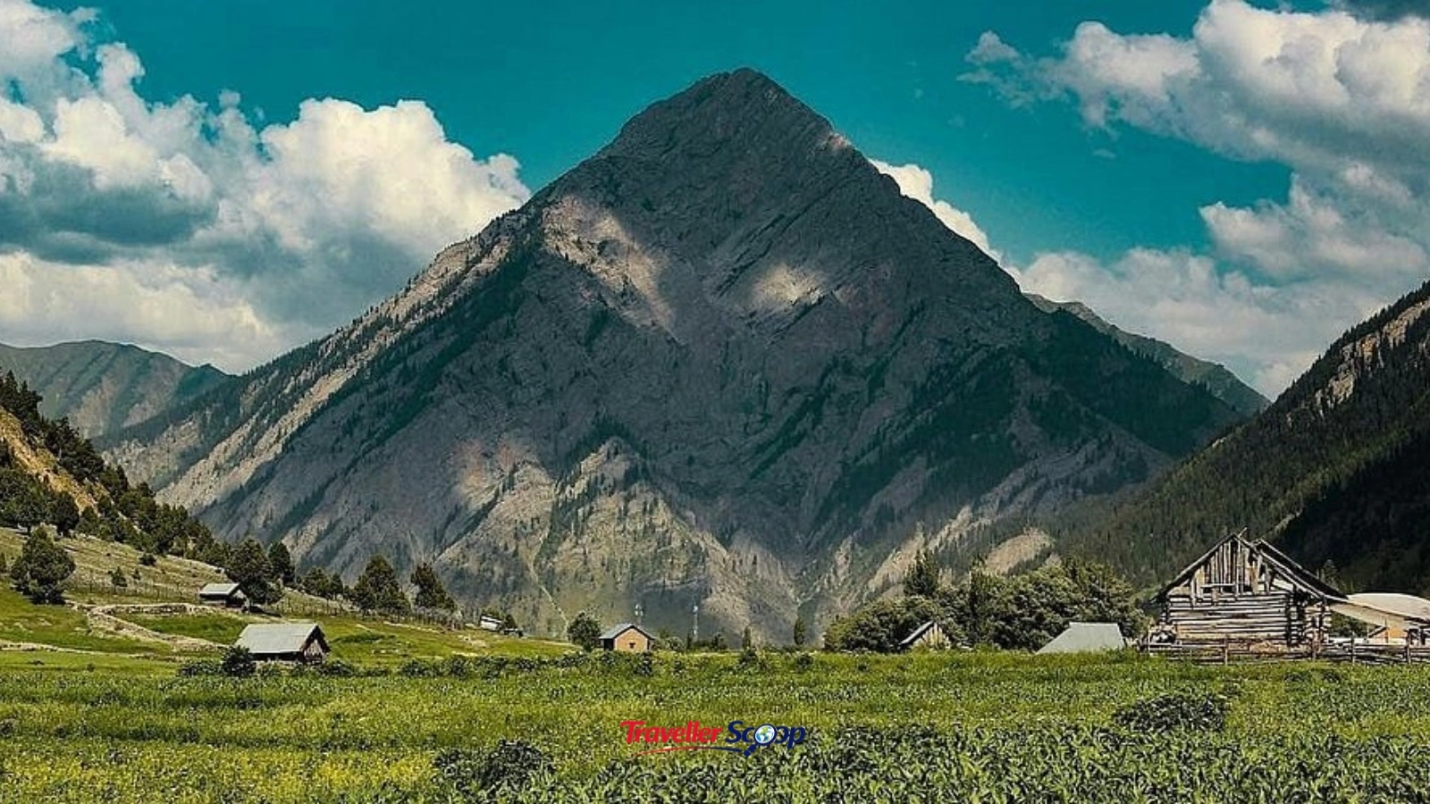 Gurez Valley with Habba Khatoon peak Gurez Valley with Habba Khatoon peak