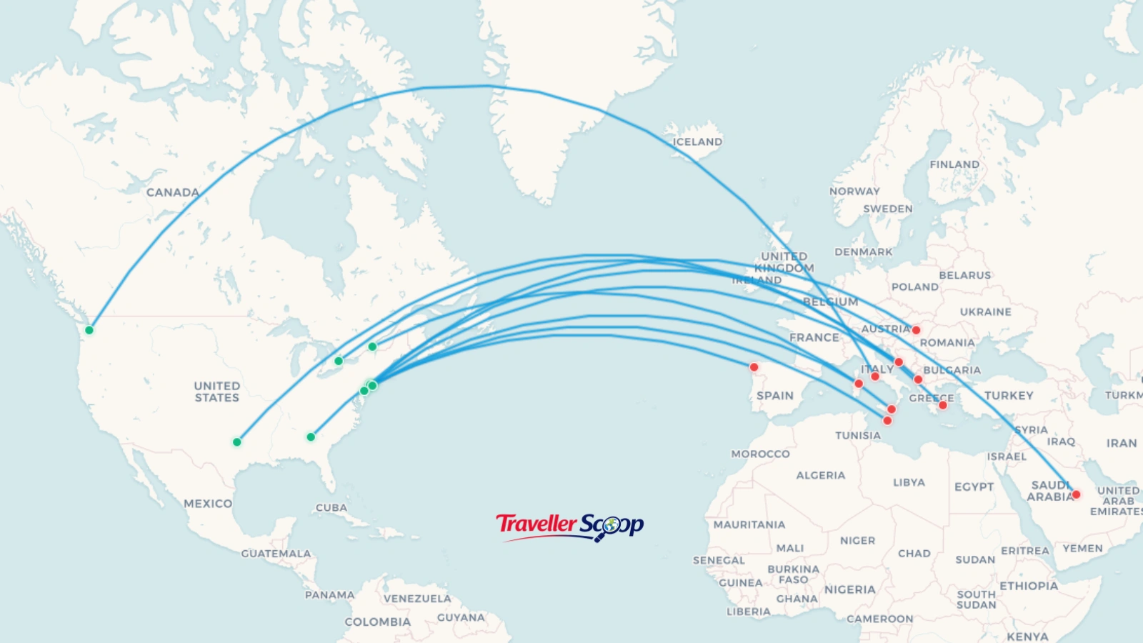 Affordable Flights From Noida route map 2026