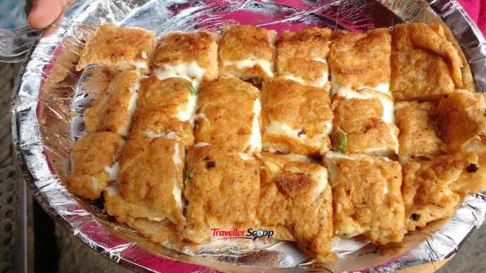 Cheesy omelette served at Lovely Omelette Centre Mussoorie Cheesy omelette served at Lovely Omelette Centre Mussoorie