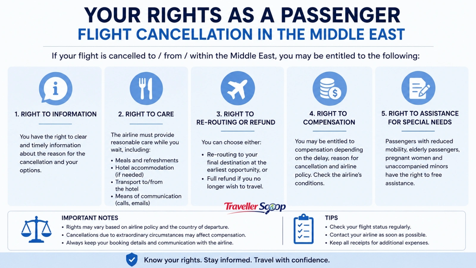 Passenger rights during Middle East flight disruptions and airline cancellations Passenger rights during Middle East flight disruptions and airline cancellations