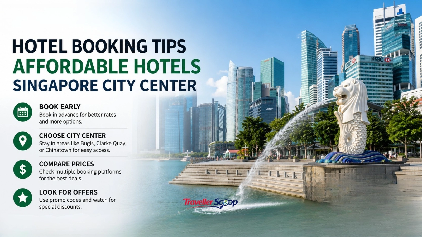 Singapore hotel booking tips affordable hotels Singapore city center