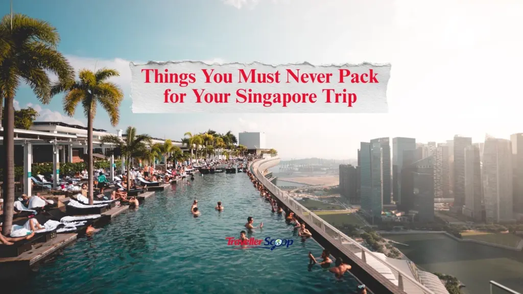 7 Things You Must Never Pack for Your Singapore Trip