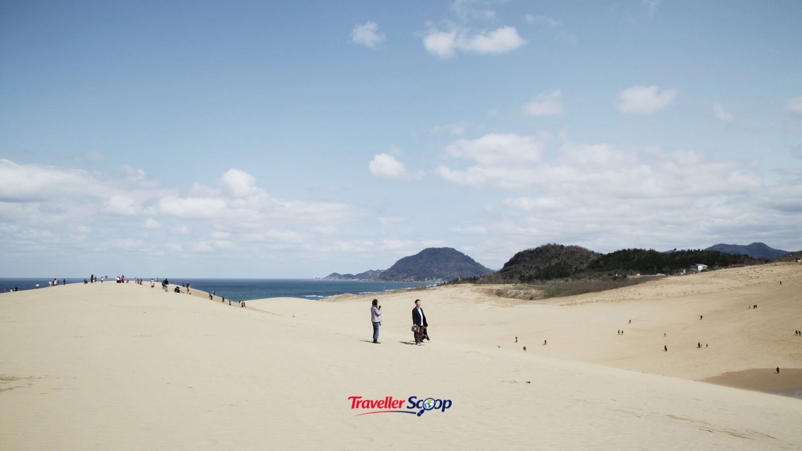 Tottori Sand Dunes rural places in Japan Sea of Japan coastline