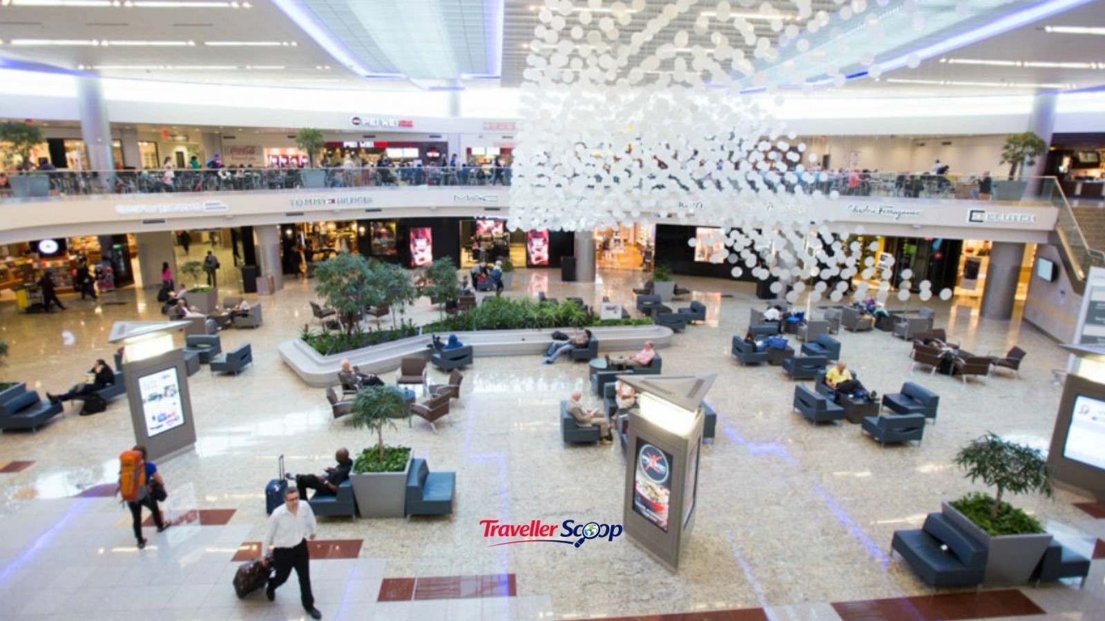 Inside Hartsfield-Jackson Atlanta International Airport Inside Hartsfield-Jackson Atlanta International Airport