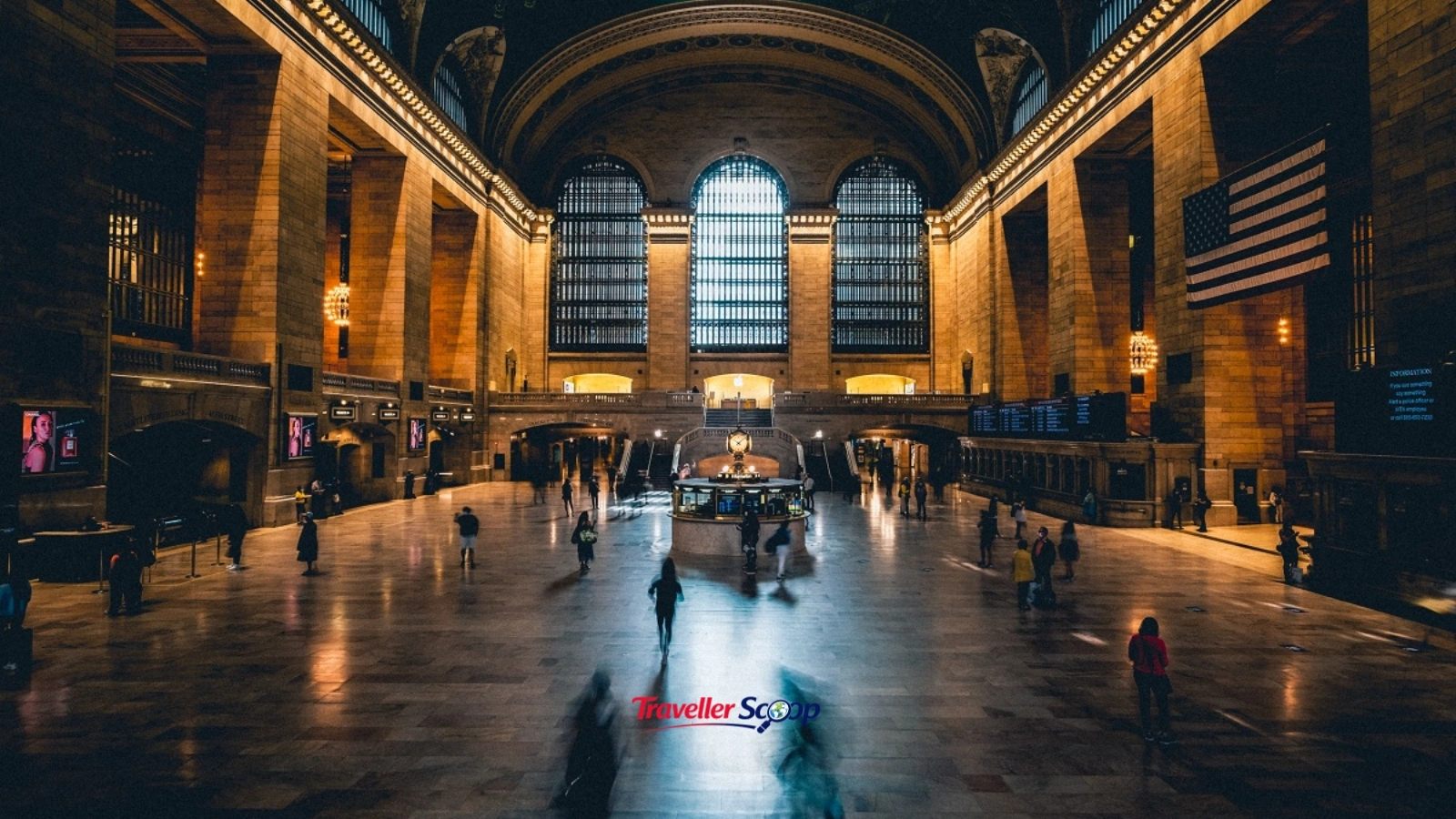 The four-faced opal clock at Grand Central Terminal New York — a highlight of the world's most luxurious train stations