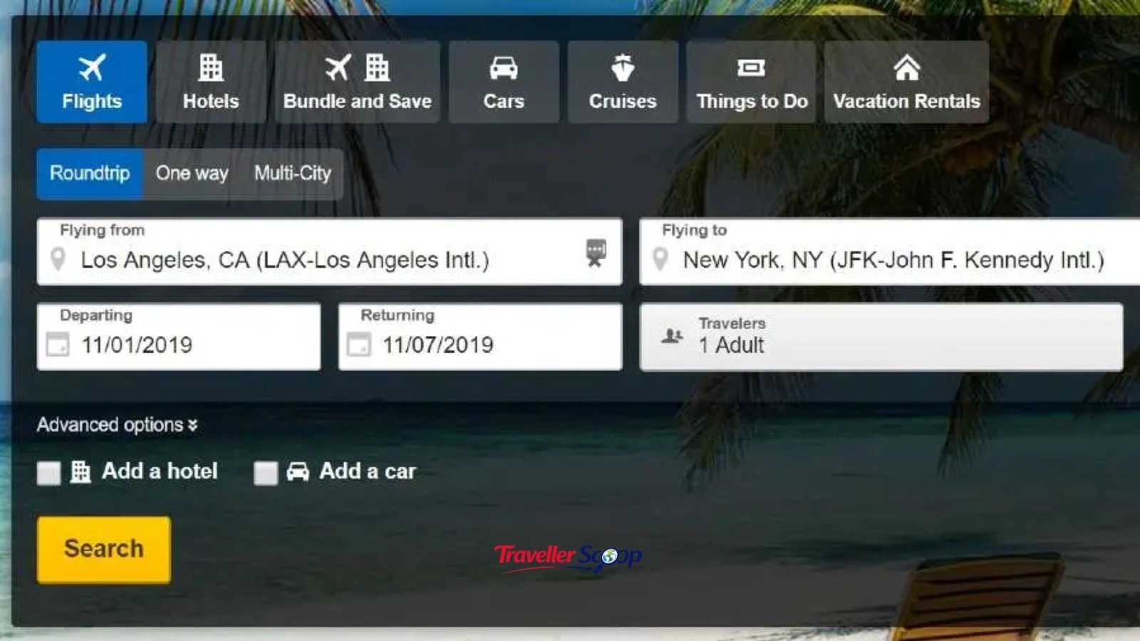 “Expedia flight and hotel bundle for international travel "Expedia flight and hotel bundle for international travel