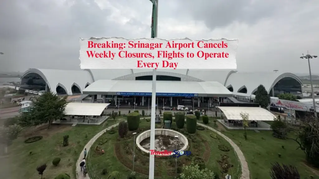 Breaking: Srinagar Airport Cancels Weekly Closures, Flights to Operate Every Day