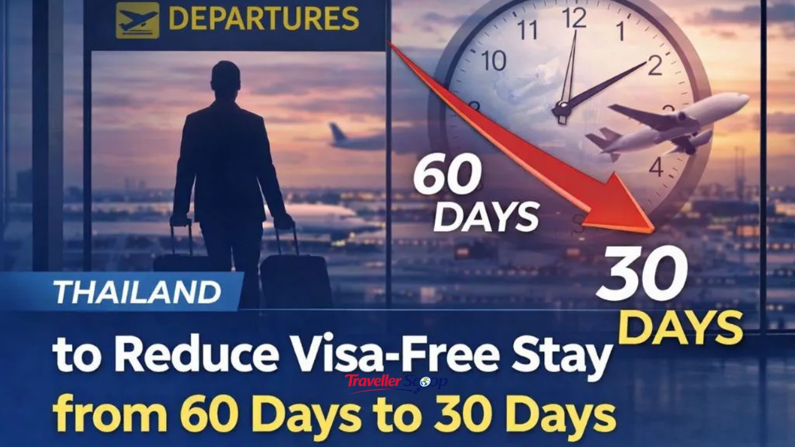 Old 60-day visa-free rule vs new 30-day Thailand visa exemption for Indian travelers” Old 60-day visa-free rule vs new 30-day Thailand visa exemption for Indian travelers"
