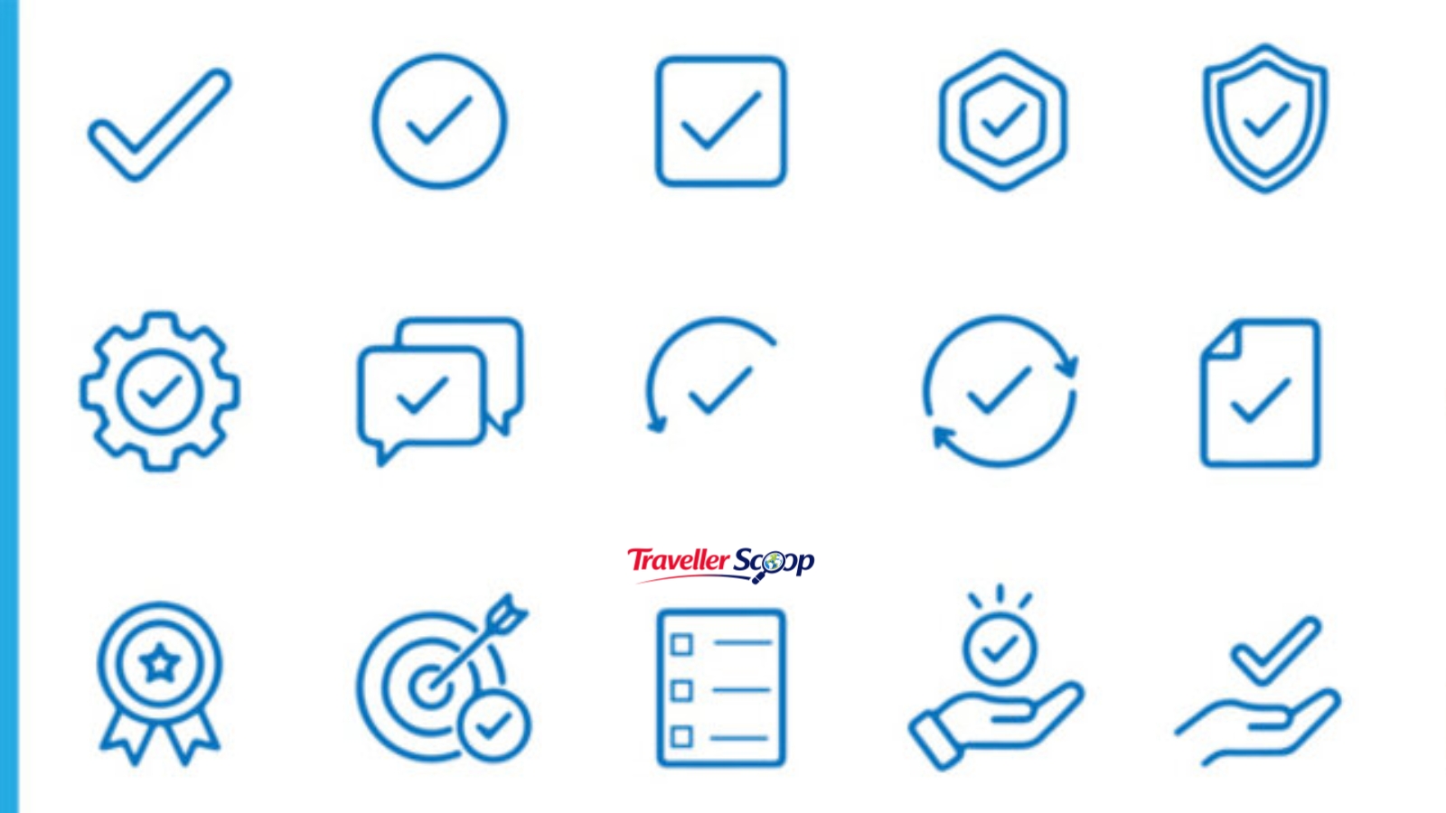 Checklist-style graphic of eligibility criteria icons Checklist-style graphic of eligibility criteria icons