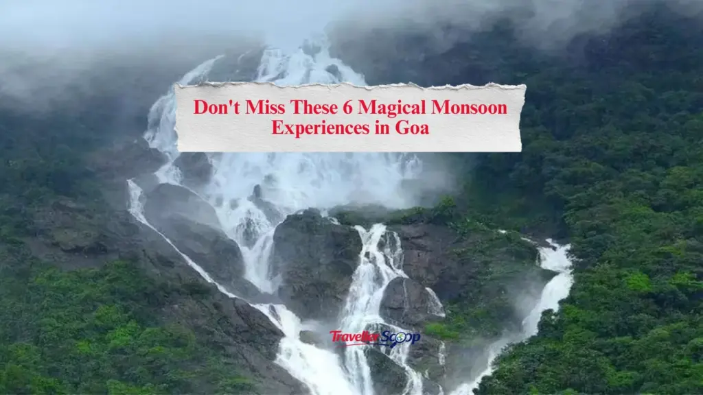 Don’t Miss These 6 Magical Monsoon Experiences in Goa