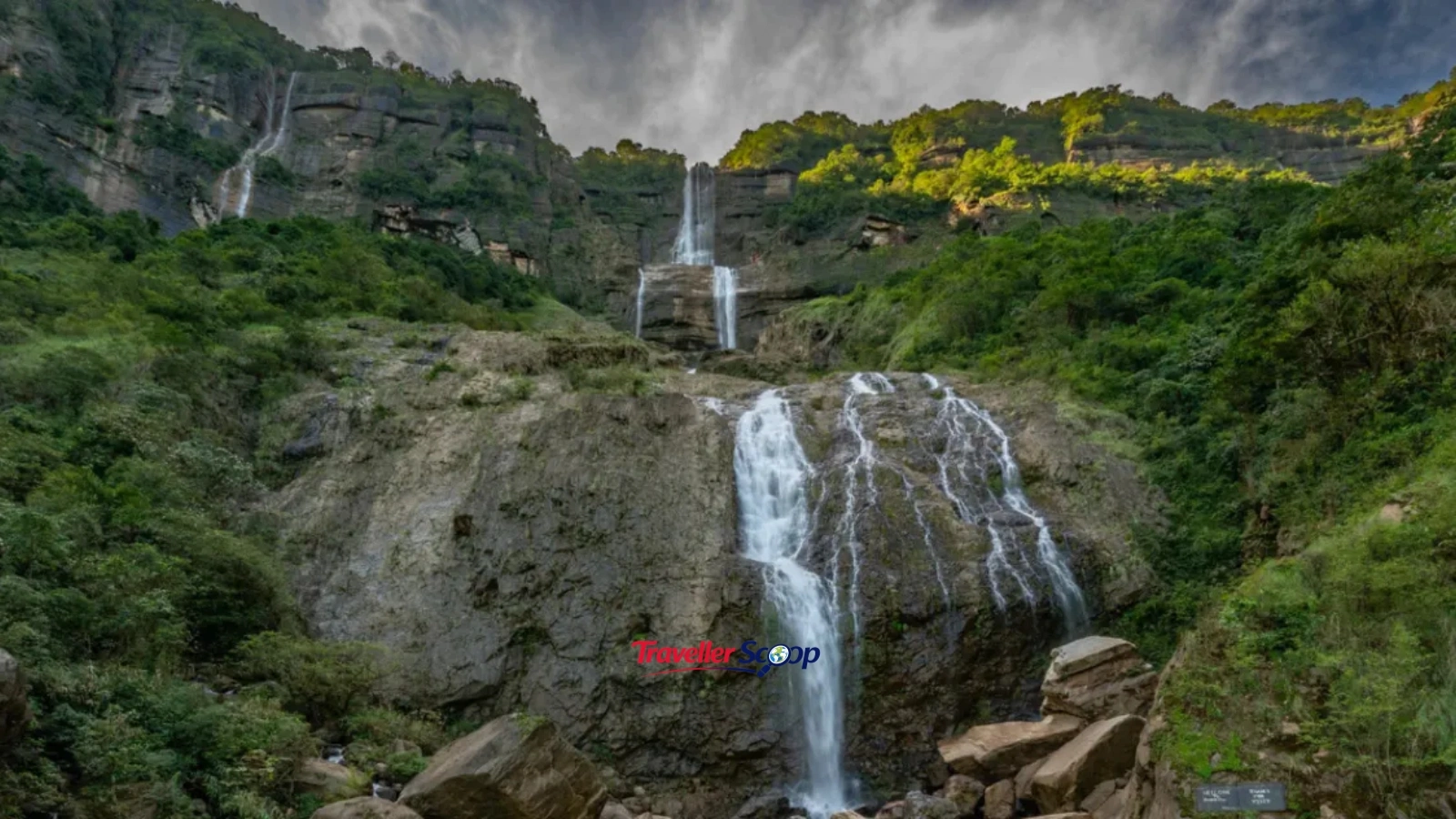 Nohkalikai Falls Cherrapunji monsoon, an offbeat monsoon destination Nohkalikai Falls Cherrapunji monsoon, an offbeat monsoon destination