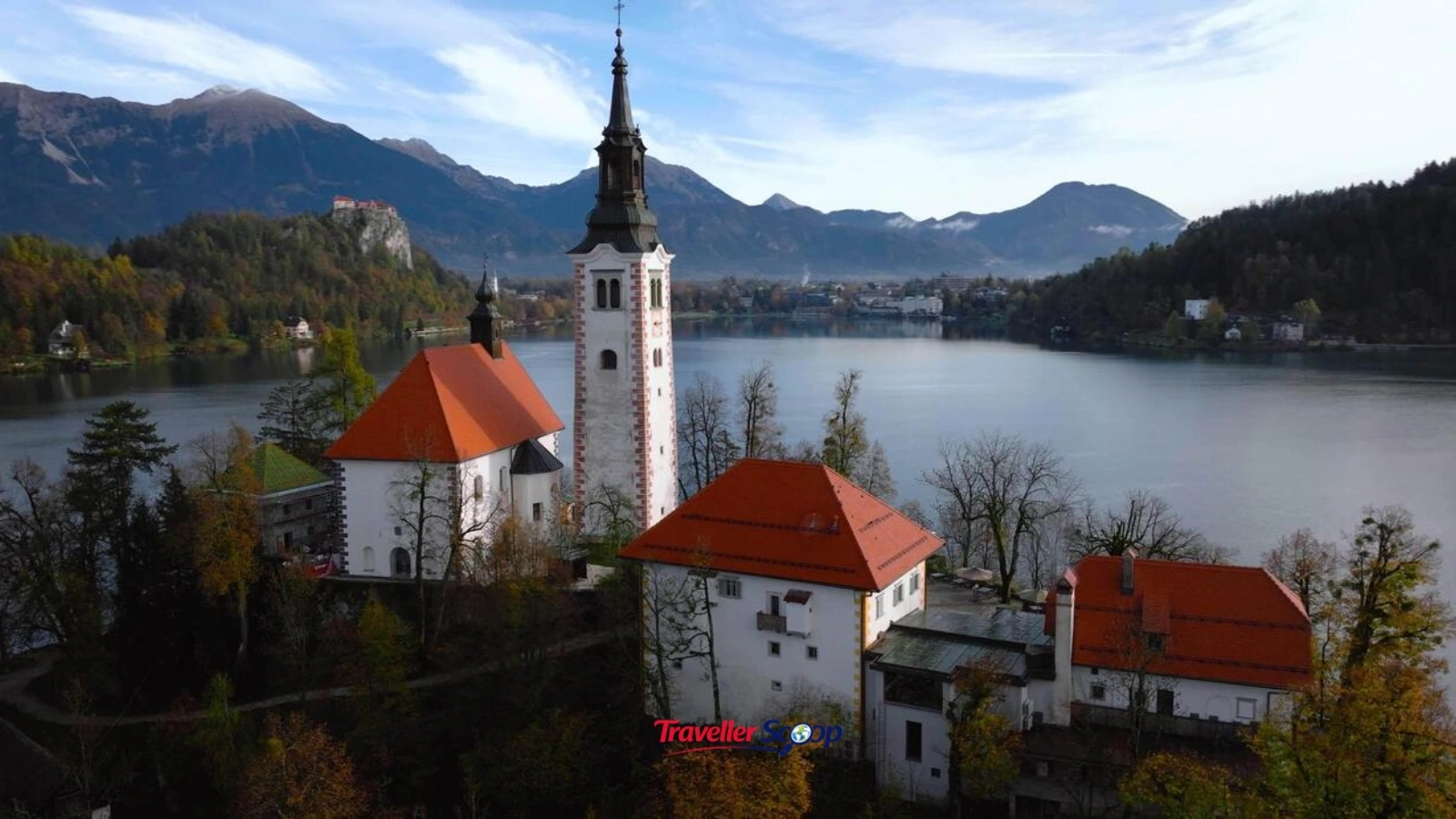 Lake Bled Slovenia crystal clear lake with island church, top wild swimming destination Lake Bled Slovenia crystal clear lake with island church, top wild swimming destination