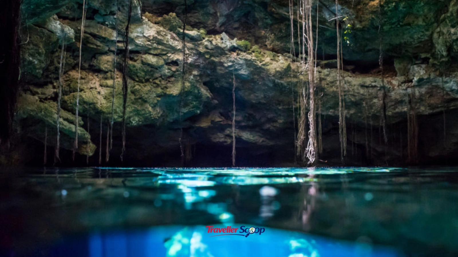 Ik Kil cenote Mexico wild swimming sinkhole with hanging vines Ik Kil cenote Mexico wild swimming sinkhole with hanging vines