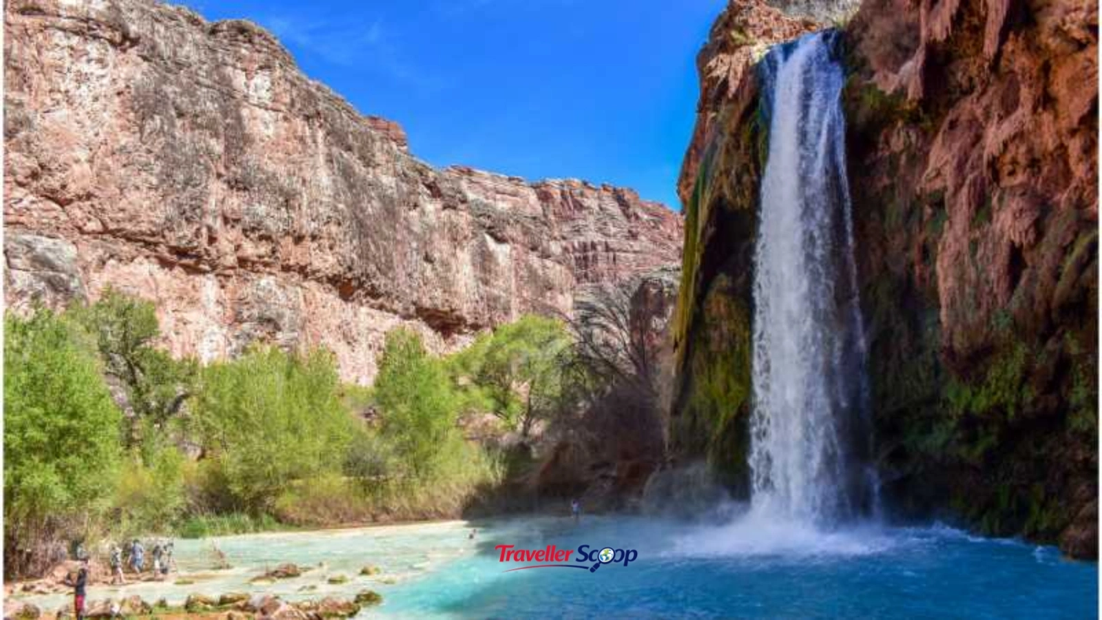 Havasupai Falls Arizona turquoise wild swimming pools Havasupai Falls Arizona turquoise wild swimming pools