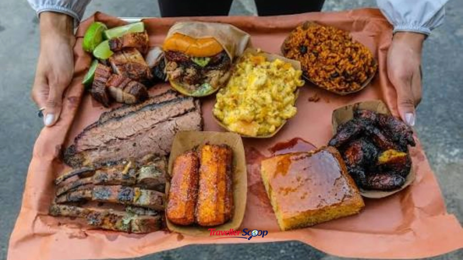 Brisket with global fusion sides like Vietnamese hot wings in Brooklyn Brisket with global fusion sides like Vietnamese hot wings in Brooklyn