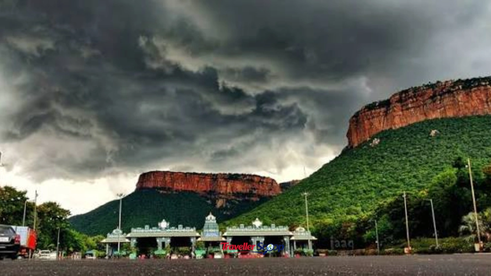 Tirumala hills scenic view during winter season | Tirumala hills scenic view during winter season |