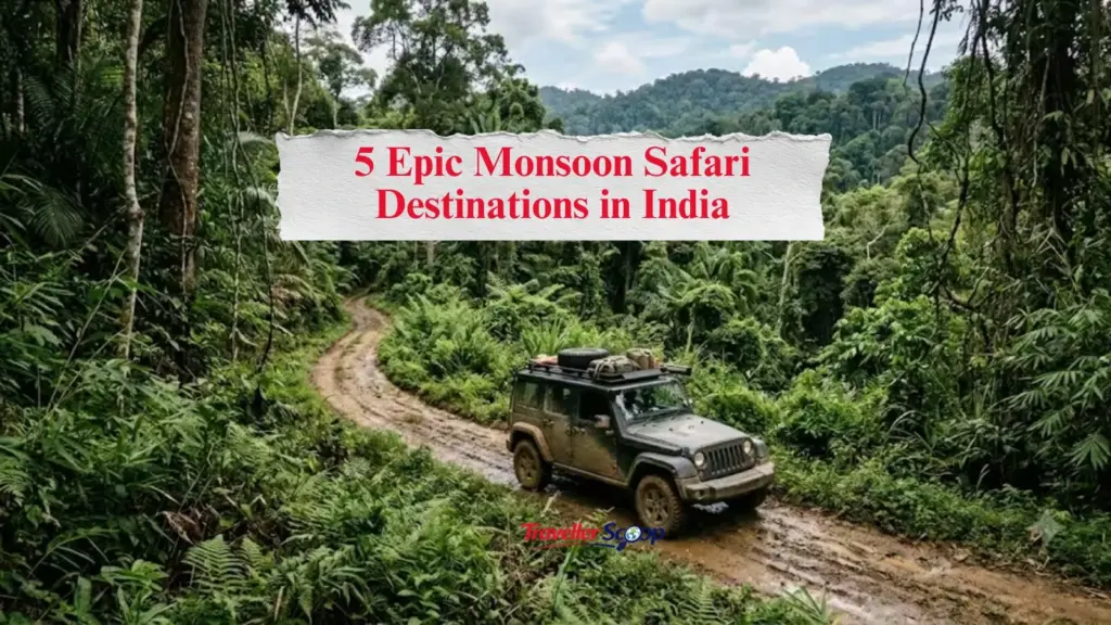 5 Stunning Monsoon Safari Destinations in India Every Nature Lover Will Love