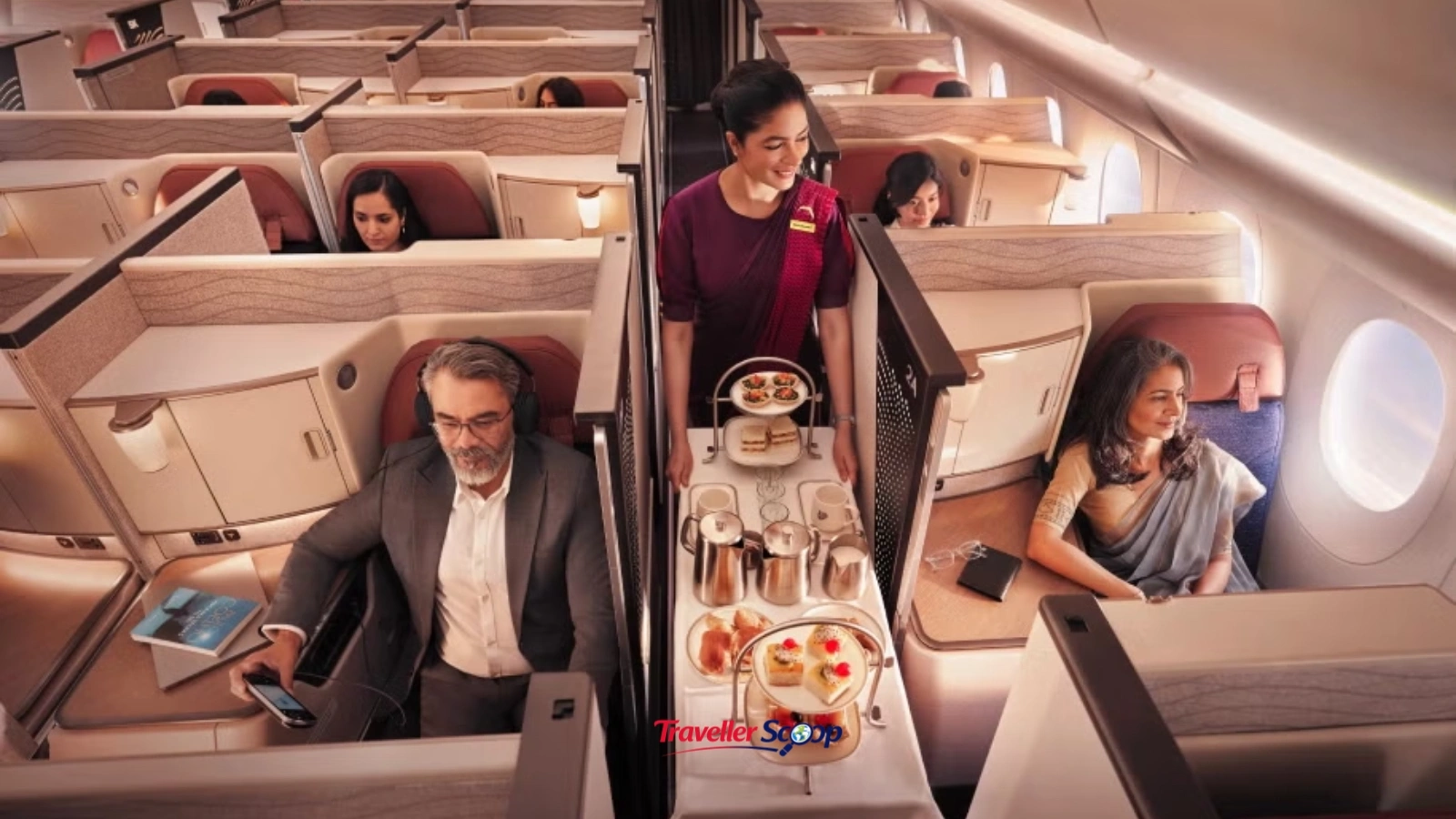 air india business class meal service 2026
