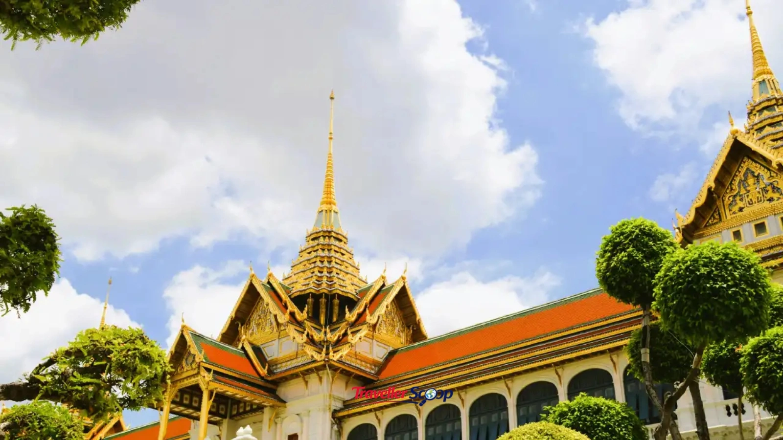 Grand Palace Bangkok Thailand golden spires and traditional architecture Grand Palace Bangkok Thailand golden spires and traditional architecture