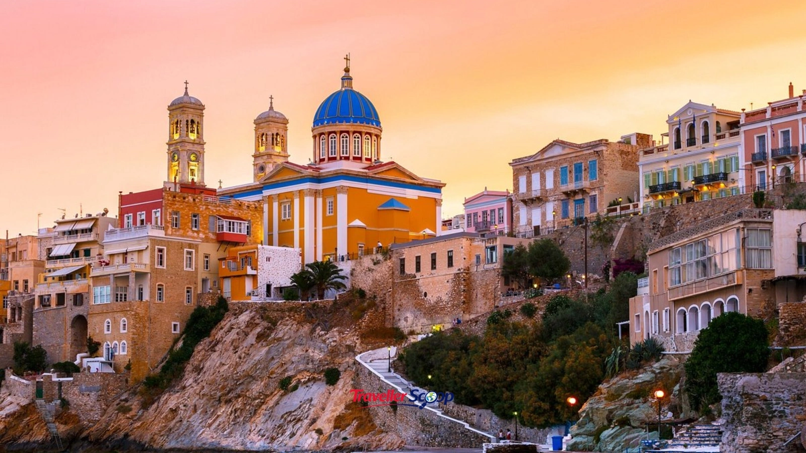 Syros Greece waterfront and Cycladic architecture on the hottest islands of 2026 Syros Greece waterfront and Cycladic architecture on the hottest islands of 2026