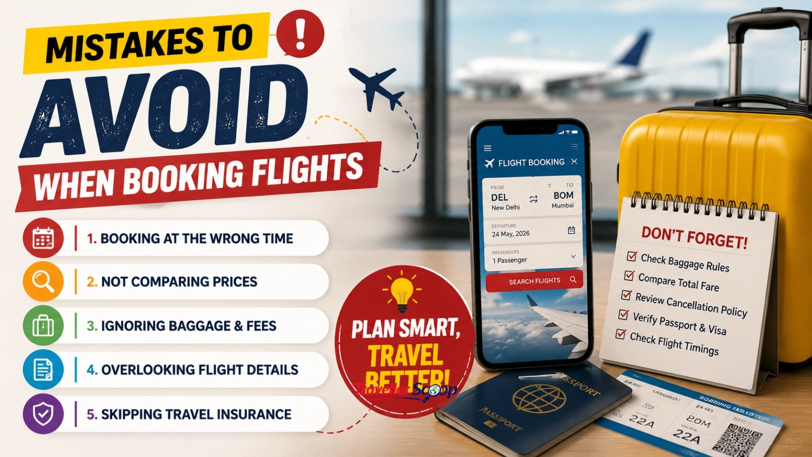 Mistakes to Avoid When Booking Flights Online