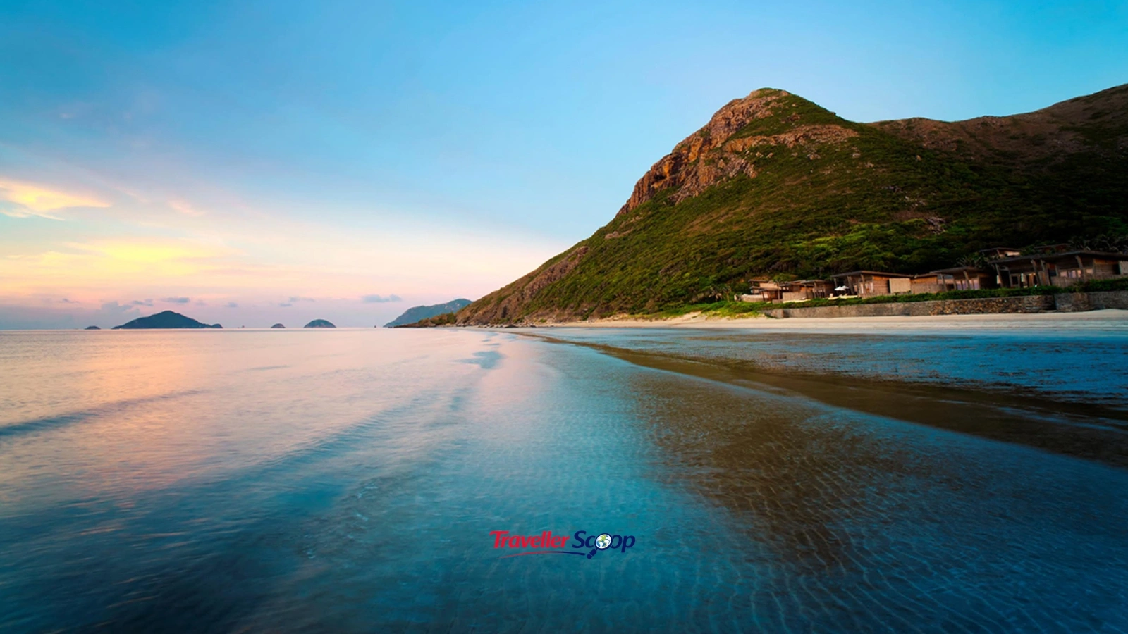 Dam Trau beach Con Dao Vietnam empty sunrise Dam Trau beach Con Dao Vietnam empty sunrise