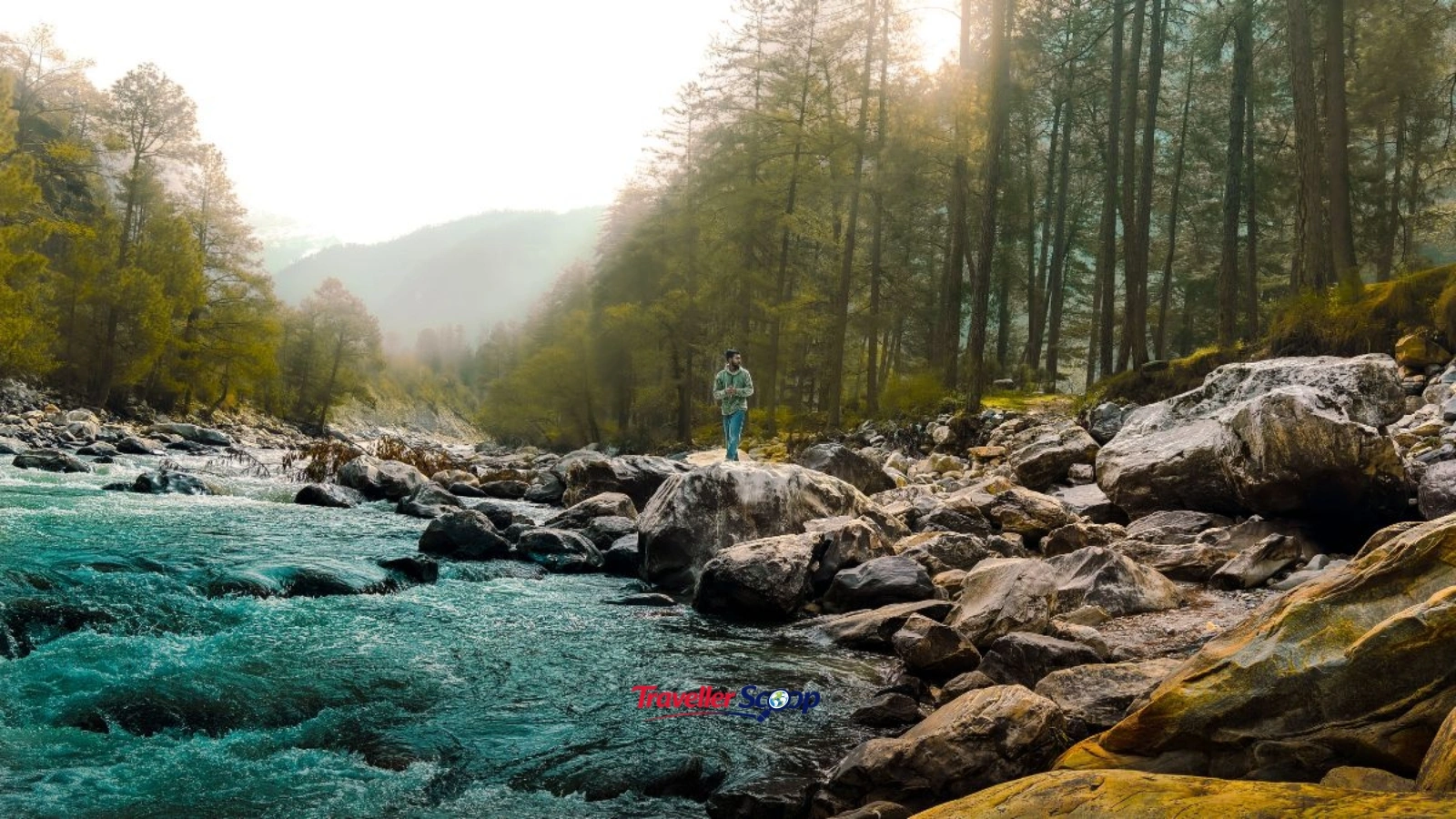 Kasol budget trip from Delhi Parvati River view with Himalayan backdrop Kasol budget trip from Delhi Parvati River view with Himalayan backdrop
