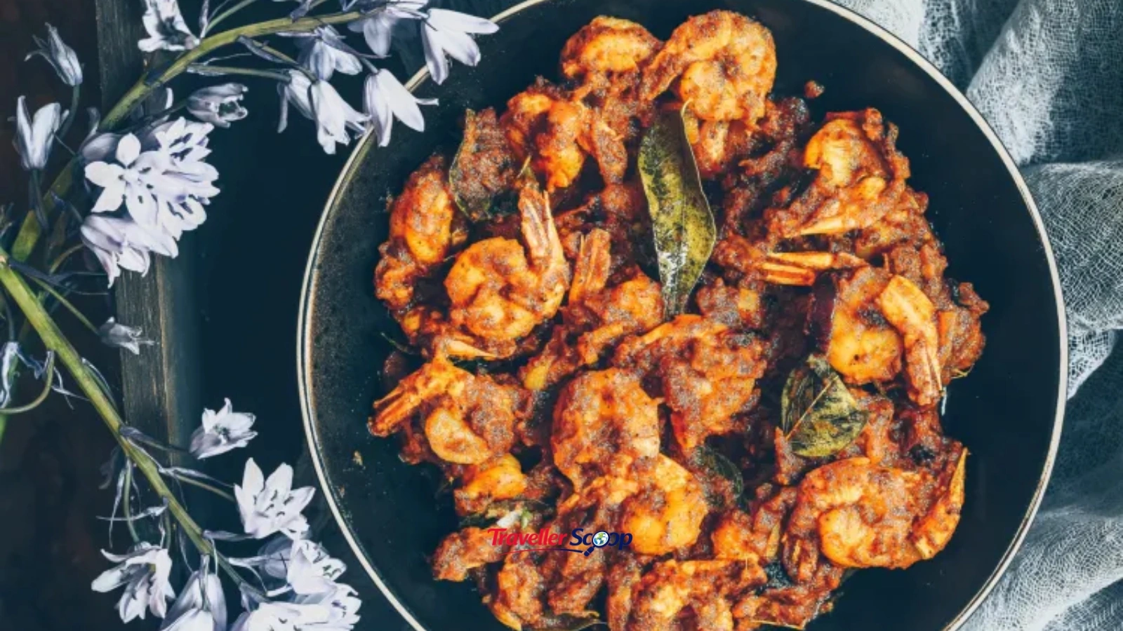 Prawn balchão dish at Fisherman's Wharf, one of the best restaurants in Panjim Goa