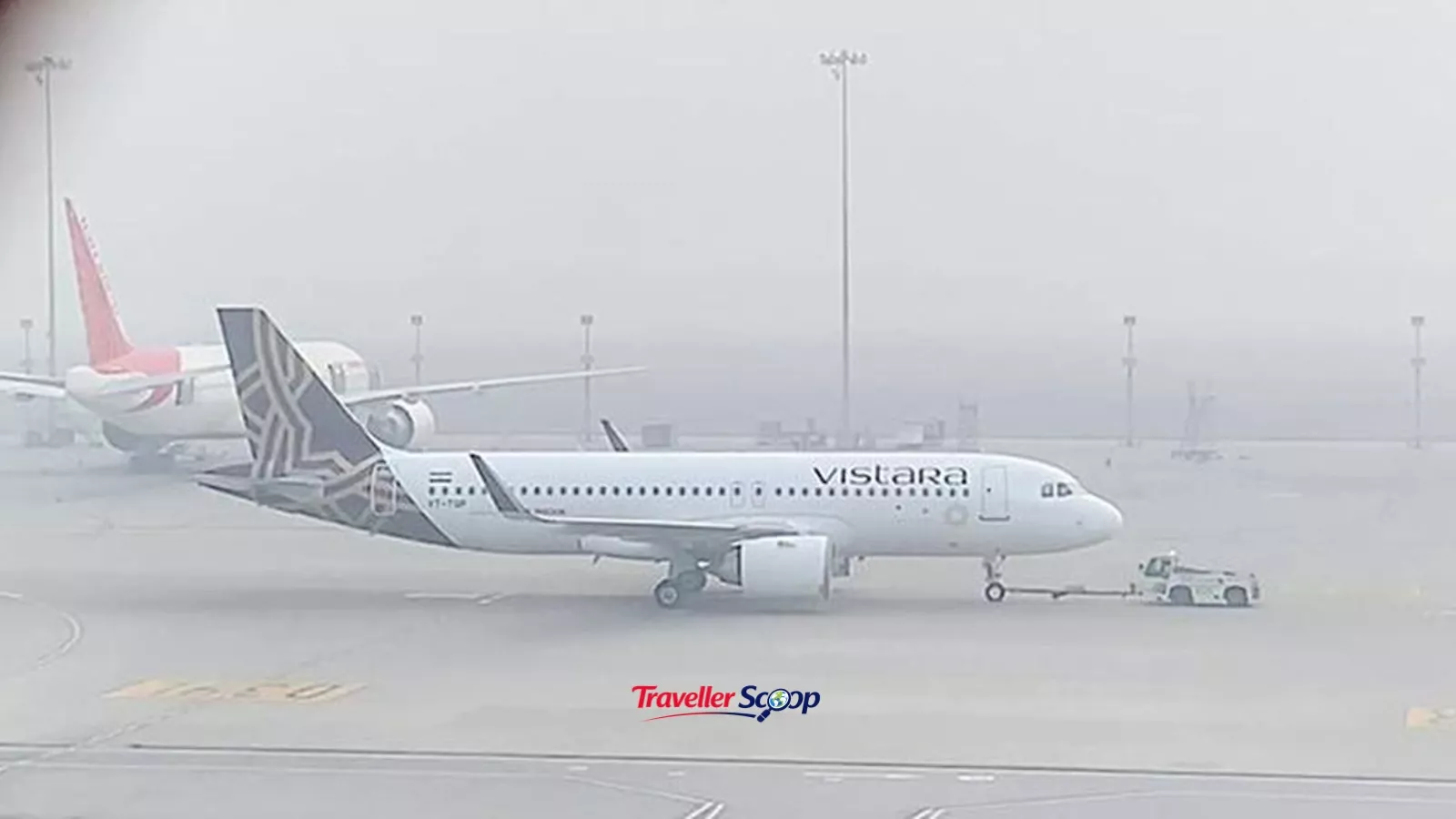 Airport departure board showing international flights under ₹50,000 from Delhi in October 2026